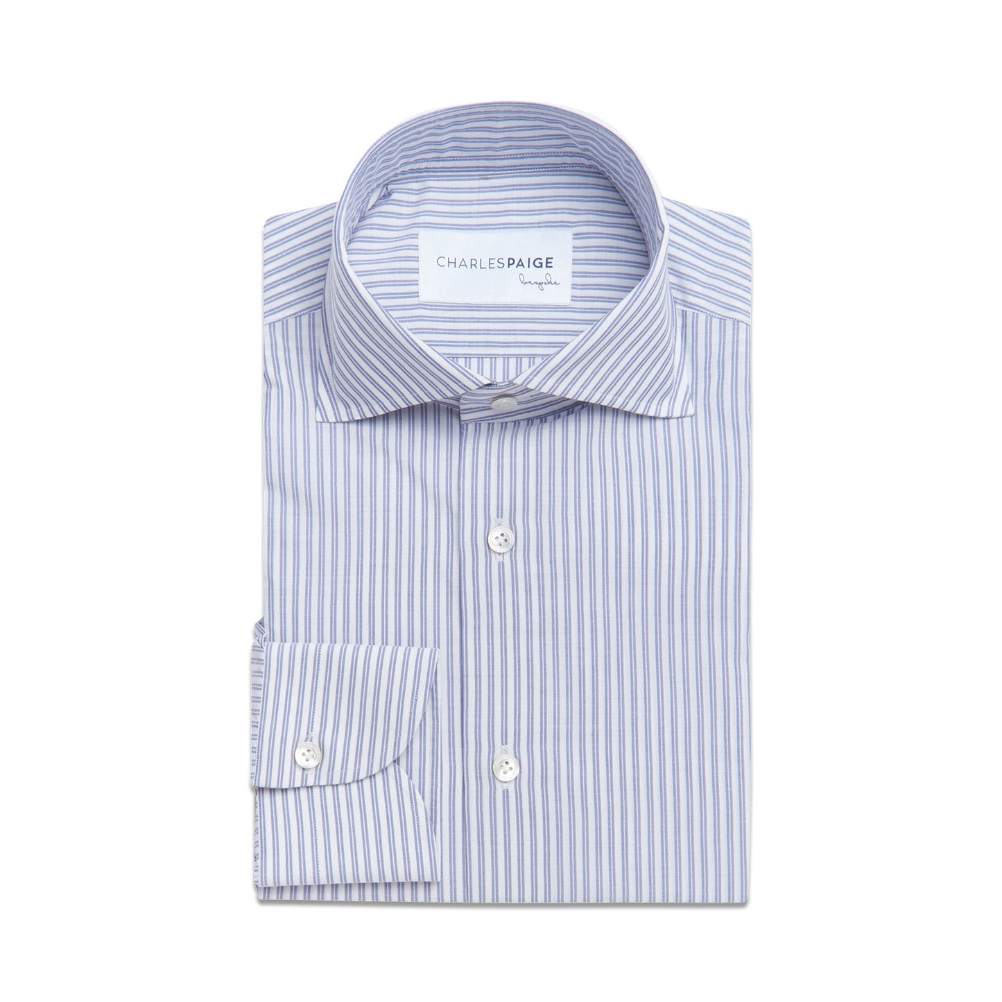 DARK BLUE STRIPE SHIRT