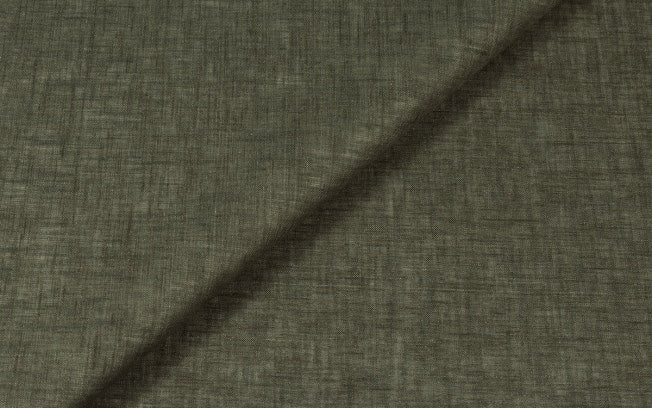 DARK GREEN LINEN SHIRT