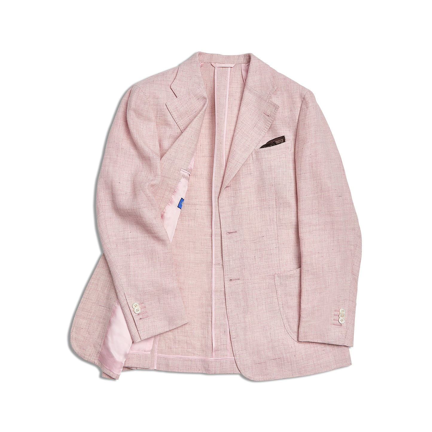 DUSTY PINK HOPSACK BLAZER