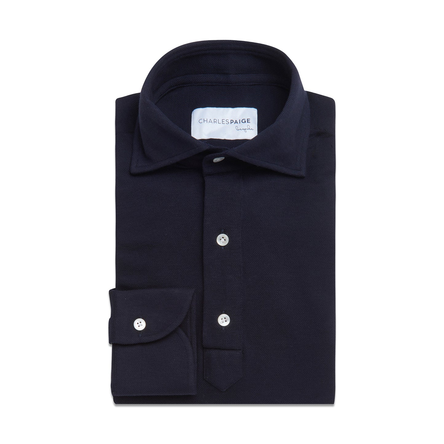 NAVY JERSEY POPOVER