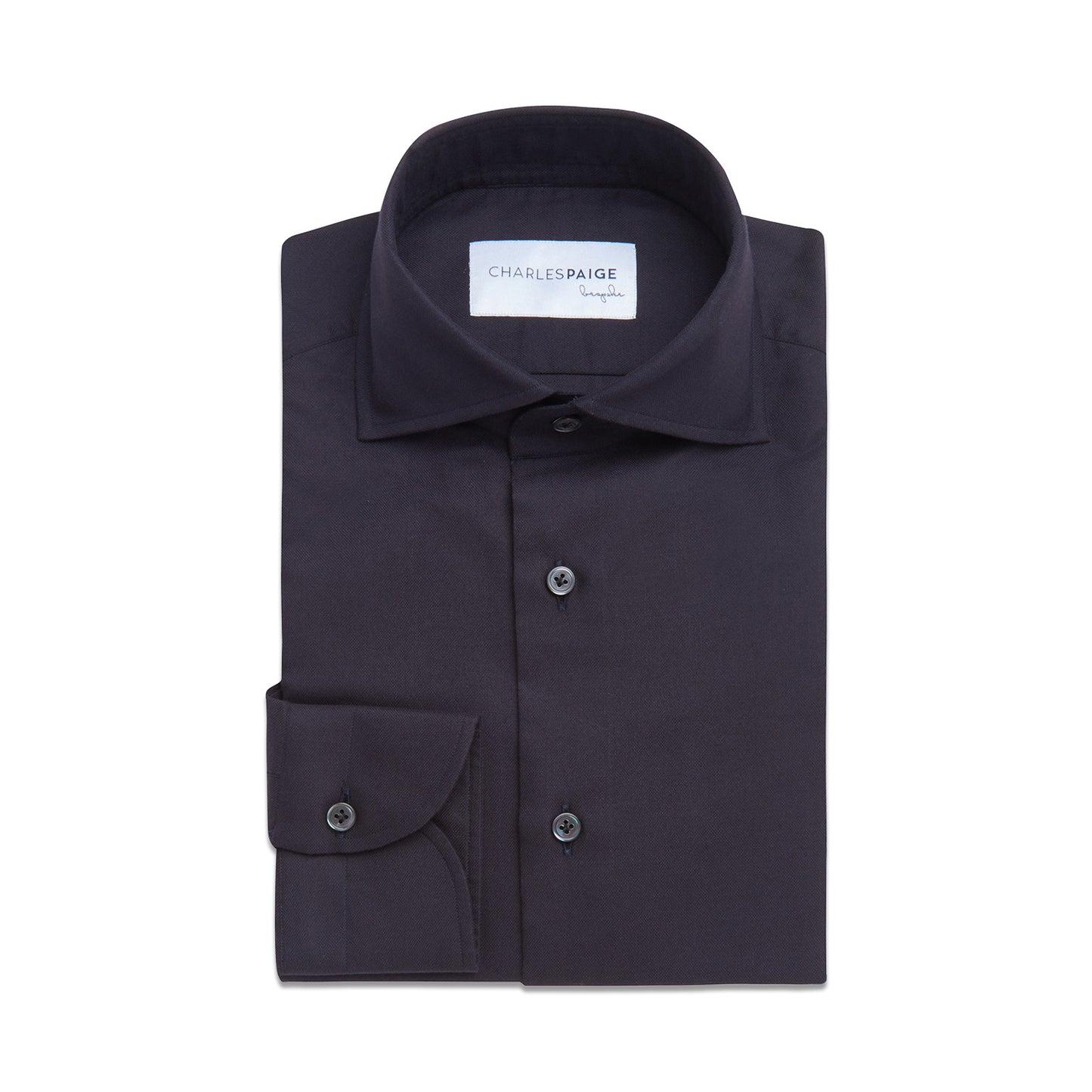 NAVY POPLIN SHIRT