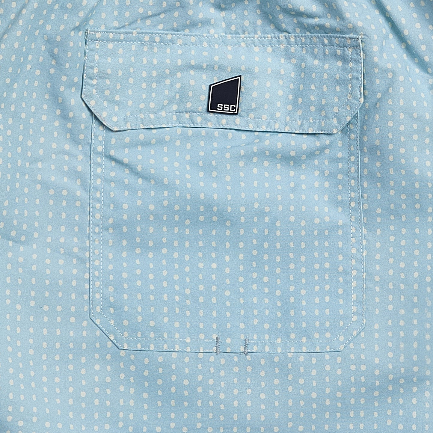 DOTTED LINE SWIM SHORTS