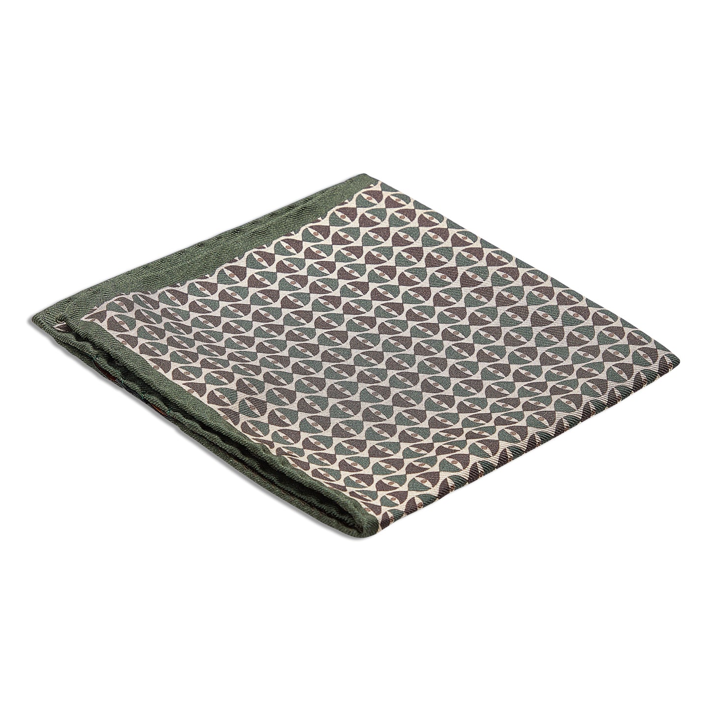BROWN & GREEN POCHETTE