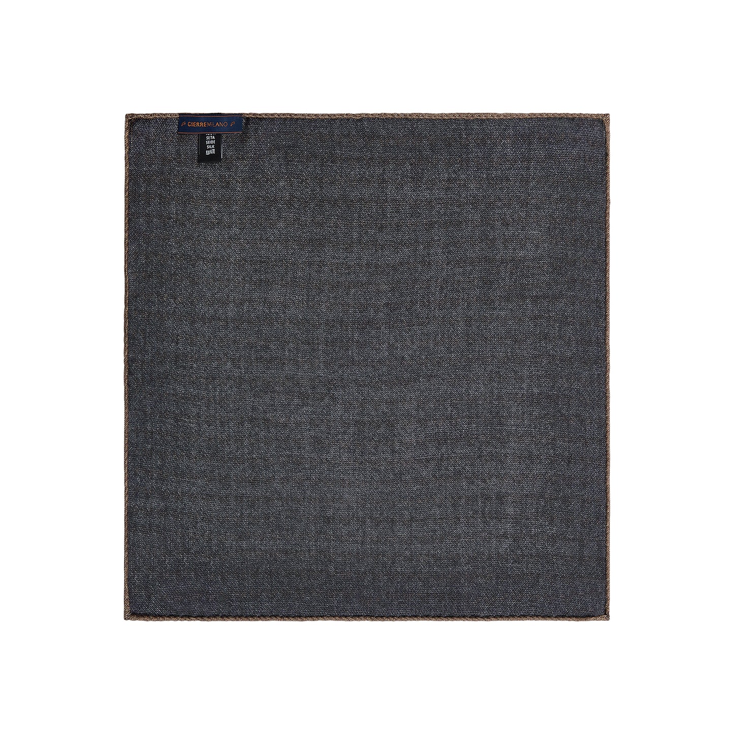 ORANGE & NAVY GEOMETRIC POCHETTE