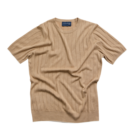 MINK RIB KNIT CREWNECK